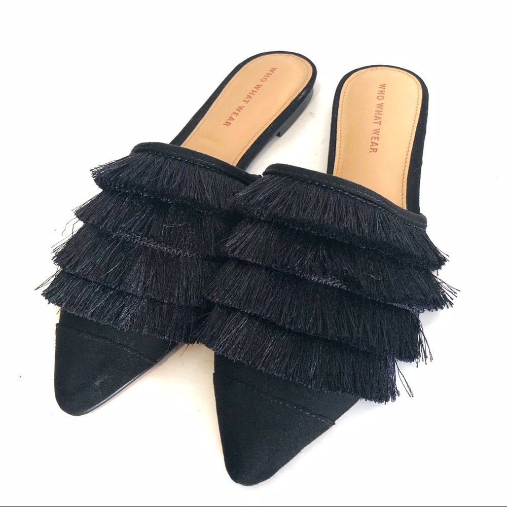 NWOT Who What Wear Mules
